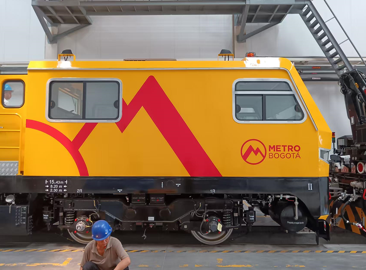 深盟新材料完成中車出口哥倫比亞地鐵工程車輛一期涂料保供任務(wù)